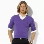 pulls ralph lauren hommes sweater purple pas chere